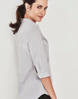 Charlie Button Up 3/4 Sleeve Blouse, Womens