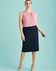 Cool Stretch Relaxed Fit Lined Skirt, Womens