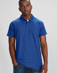 Crew Short Sleeve Polo, Mens