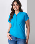 Crew Short Sleeve Polo, Womens