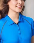 Cyber Short Sleeve Polo, Womens