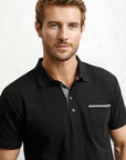 Edge Short Sleeve Polo, Mens