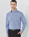 Hudson Button Up Long Sleeve Shirt, Mens