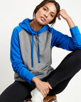 Hype Two Tone Hoodie, Womens