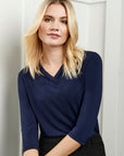 Lana 3/4 Sleeve Knit Top, Womens