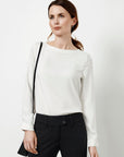 Madison Boatneck Blouse, Womens