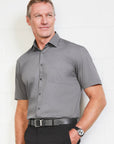 Monaco Button Up Short Sleeve Shirt, Mens