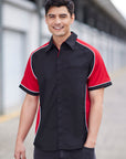 Nitro Button Up Short Sleeve Shirt, Mens