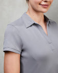 Profile Short Sleeve Polo, Womens