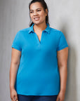 Profile Short Sleeve Polo, Womens