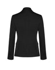 Comfort Wool Stretch 2 Button Mid Length Jacket, Womens