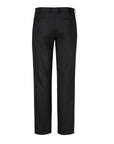 Comfort Wool Stretch Flat Front Trousers, Mens