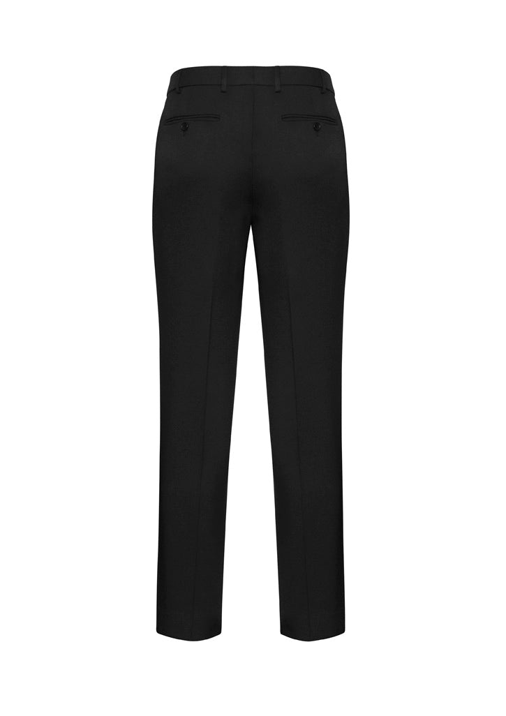 Comfort Wool Stretch Slim Leg Trousers, Mens