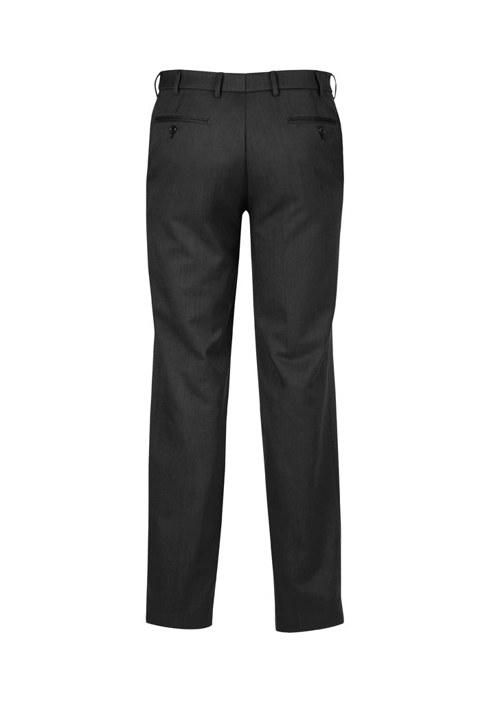 Classic Flat Front Trousers, Mens