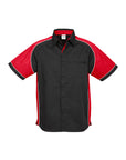 Nitro Button Up Short Sleeve Shirt, Mens