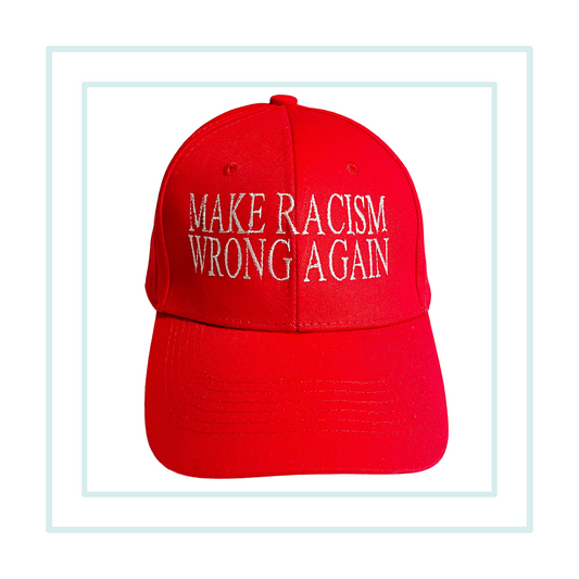 人種差別を再び間違ったものにする帽子