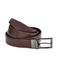 Leather Reversible Belt, Mens