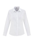 London Button Up Long Sleeve Blouse, Womens