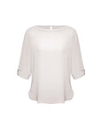 Madison Boatneck Blouse, Womens