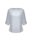 Madison Boatneck Blouse, Womens