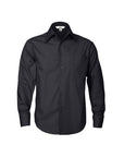 Metro Button Up Long Sleeve Shirt, Mens