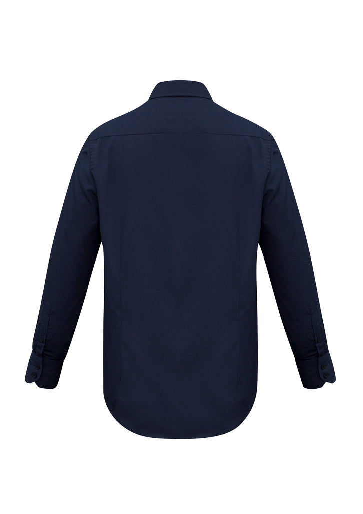 Metro Button Up Long Sleeve Shirt, Mens