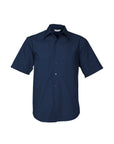 Metro Button Up Short Sleeve Shirt, Mens