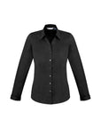 Monaco Button Up Long Sleeve Blouse, Womens