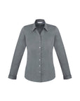 Monaco Button Up Long Sleeve Blouse, Womens