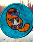 Platypus Vibes Iron On Patch