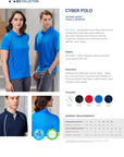 Cyber Short Sleeve Polo, Mens