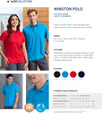 Winston Short Sleeve Polo, Mens