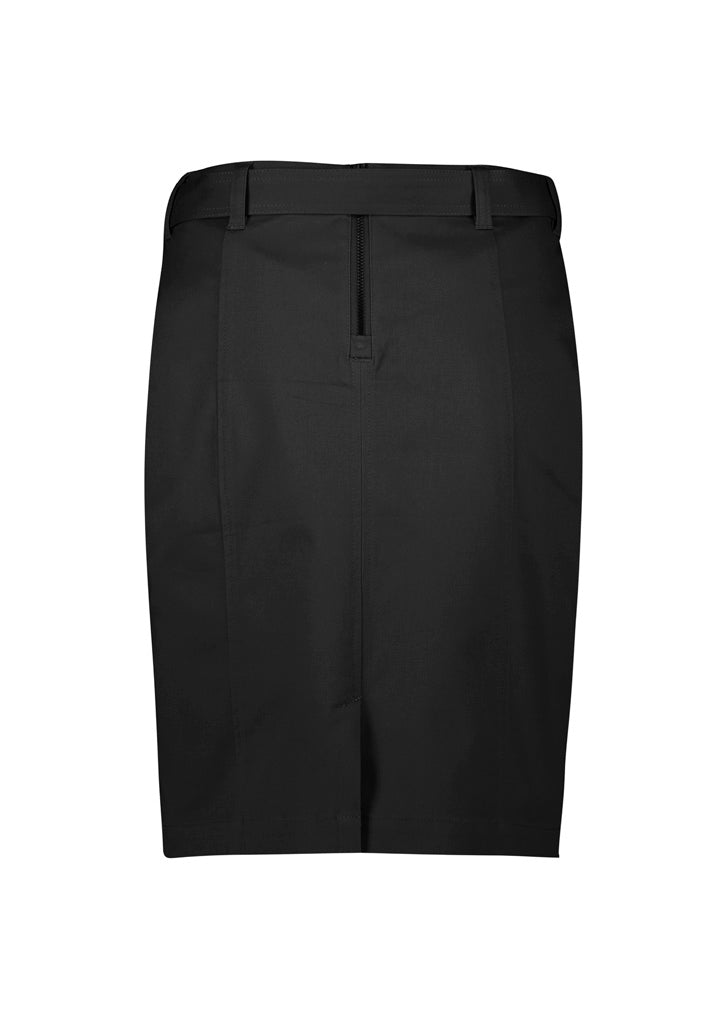 Traveller Mid-Waist Stretch Chino Skirt, Womens