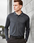 Ace Long Sleeved Polo, Adult - Britches Get Stitches