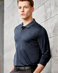 Ace Long Sleeved Polo, Adult - Britches Get Stitches