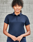 Action Short Sleeve Polo, Womens - Britches Get Stitches