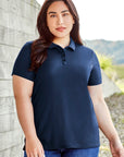 Action Short Sleeve Polo, Womens - Britches Get Stitches