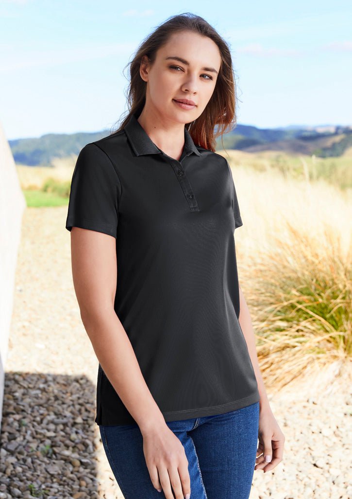 Action Short Sleeve Polo, Womens - Britches Get Stitches